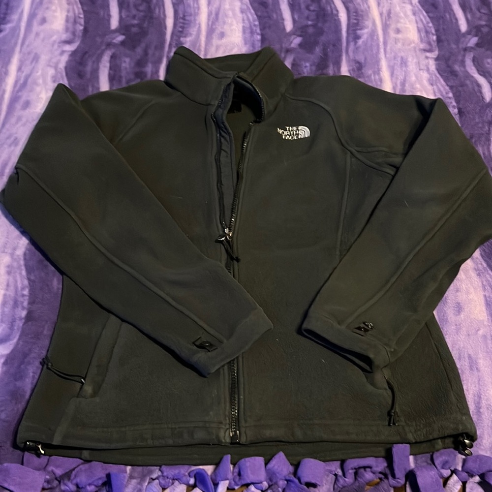 North face zip up with pockets